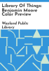 Library_of_things__Benjamin_Moore_color_preview