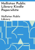 Holliston_Public_Library_Kindle_Paperwhite