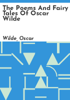 The_poems_and_fairy_tales_of_Oscar_Wilde