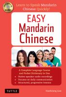 Easy_Mandarin_Chinese